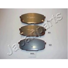 PA-K09AF JAPANPARTS Комплект тормозных колодок, дисковый тормоз