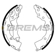 GF0749 BREMSI Комплект тормозных колодок