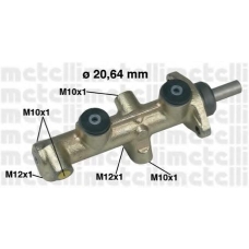 05-0204 METELLI Главный тормозной цилиндр