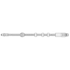 FHY3092 FERODO Тормозной шланг