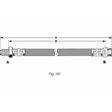 9002257 GIRLING Тормозной шланг