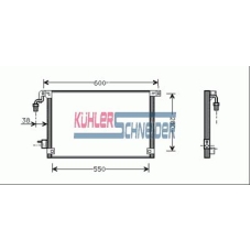 1520031 KUHLER SCHNEIDER Конденсатор, кондиционер