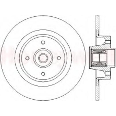 562379B BENDIX Тормозной диск