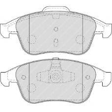 FSL4068 FERODO Комплект тормозных колодок, дисковый тормоз