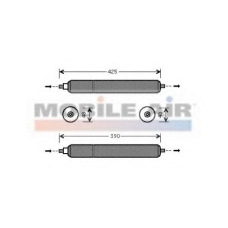 7700D001 VAN WEZEL Осушитель, кондиционер