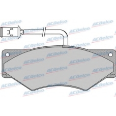 AC058879D AC Delco Комплект тормозных колодок, дисковый тормоз