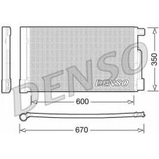 DCN01004 DENSO Конденсатор, кондиционер