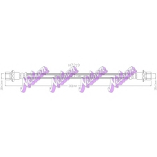 H7219 Brovex-Nelson Тормозной шланг