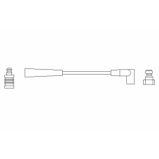 0 986 356 061 BOSCH Провод зажигания