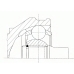 302006 LOEBRO Шарнирный комплект, приводной вал