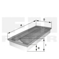 HP 2080 FIL FILTER Воздушный фильтр