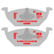 13-0460-7111-2-K-SET MASTER-SPORT Комплект тормозных колодок, дисковый тормоз