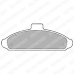 LP738 DELPHI Комплект тормозных колодок, дисковый тормоз