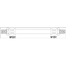 G1903.53 WOKING Тормозной шланг
