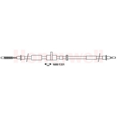 432664B BENDIX Трос, стояночная тормозная система
