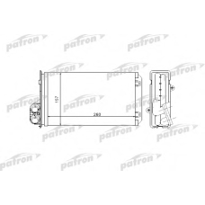 PRS2069 PATRON Теплообменник, отопление салона