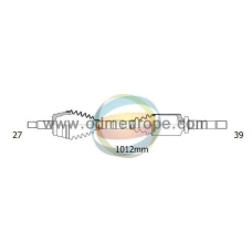 18-292400 ODM-MULTIPARTS Приводной вал