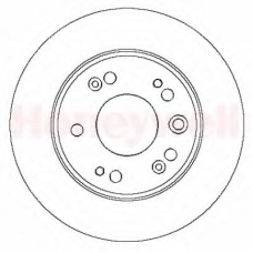 562284B BENDIX Тормозной диск