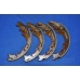 PLB-002 Parts mall Комплект тормозных колодок