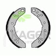 34-0235 KAGER Комплект тормозных колодок