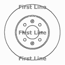 FBD039 FIRST LINE Тормозной диск