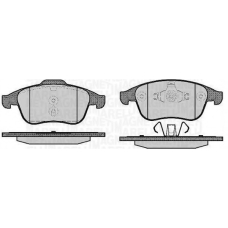 363916060672 MAGNETI MARELLI Комплект тормозных колодок, дисковый тормоз