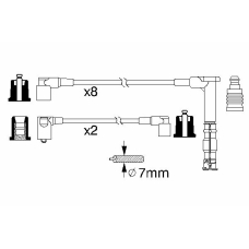 0 986 356 315 BOSCH Комплект проводов зажигания