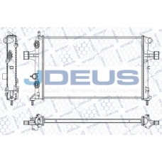 RA0200840 JDEUS Радиатор, охлаждение двигателя
