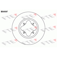BS4597 FTE Тормозной диск