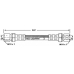 FBH6944 FIRST LINE Тормозной шланг