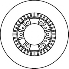 562067BC BENDIX Тормозной диск