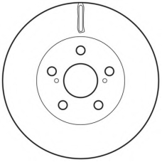 562766BC BENDIX Тормозной диск