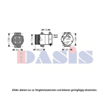 851563N AKS DASIS Компрессор, кондиционер