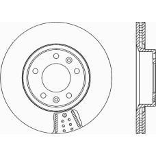 BDA1109.20 OPEN PARTS Тормозной диск
