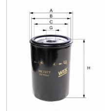 WL7187 WIX Масляный фильтр