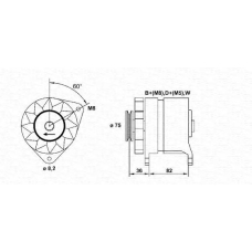 943356640010 MAGNETI MARELLI Генератор