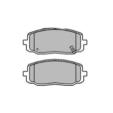 ASN-2235 AISIN Комплект тормозных колодок, дисковый тормоз