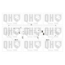 QTS828010 QUINTON HAZELL Газовая пружина, крышка багажник; Газовая пружина,