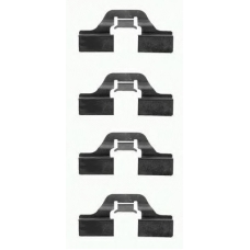 8DZ 355 202-621 HELLA PAGID Комплектующие, колодки дискового тормоза