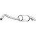154-919 BOSAL Глушитель выхлопных газов конечный