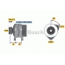 0 986 044 741 BOSCH Генератор