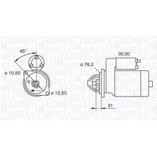 063521070580 MAGNETI MARELLI Стартер
