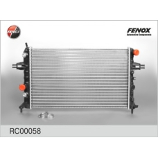 RC00058 FENOX Радиатор, охлаждение двигателя