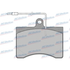 AC058008D AC Delco Комплект тормозных колодок, дисковый тормоз