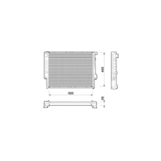 350213785000 MAGNETI MARELLI Охладитель, охлаждение двигателя