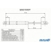 BGS10307 BUGIAD Газовая пружина, крышка багажник