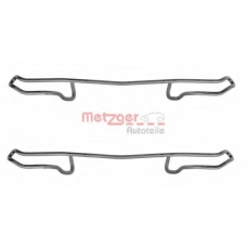 Z 1100 METZGER Комплектующие, колодки дискового тормоза