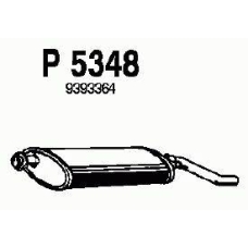 P5348 FENNO Глушитель выхлопных газов конечный