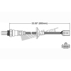 250-24597 WALKER Лямбда-зонд