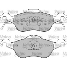 598317 VALEO Комплект тормозных колодок, дисковый тормоз